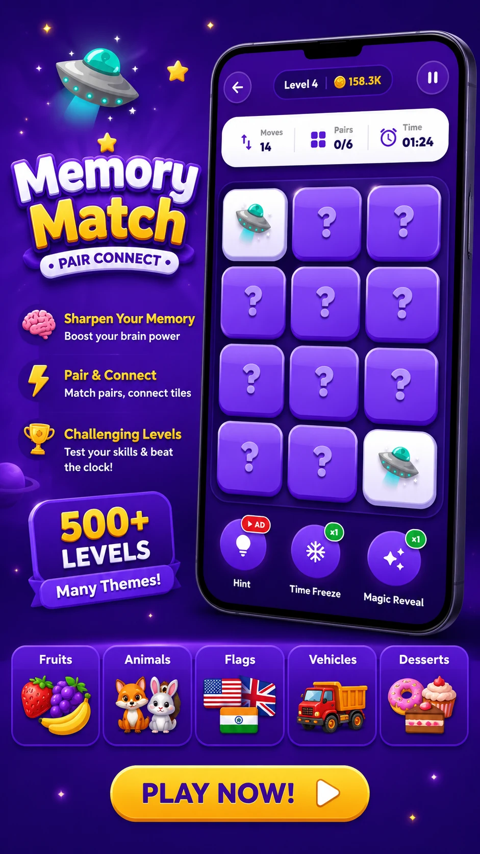 Memory Match: Pair Connect screenshot